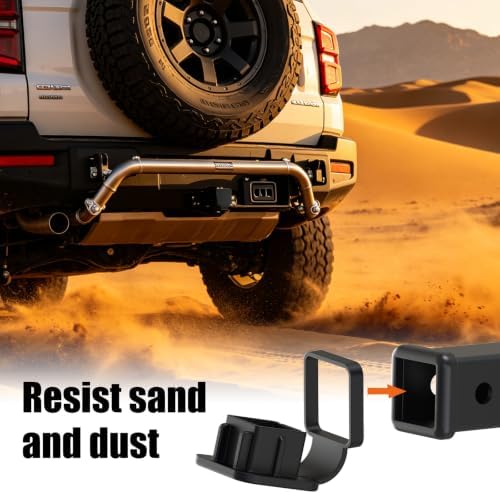 Universal Fitment Rubber Hitch Covers - Image 6