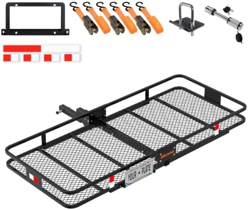 Mockins Folding Luggage Rack for SUV Car Truck ATV & More by Mockins