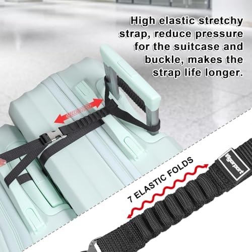 Vigorport Luggage Straps, Metal Luggage Connector Straps - Image 2