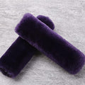 OGLAND 2 Pack Sheepskin Car Seat Belt Cover Pads | Wool Seatbelt Cushions by OGLAND