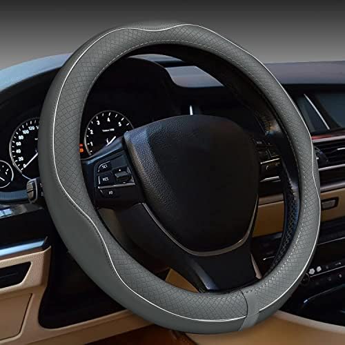 Car Steering Wheel Cover, Breathable, Heavy Duty, Full Surround, Sports Style by Rsept