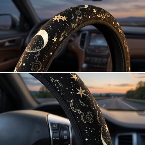 15 Inch Neoprene Steering Wheel Cover Non-Slip - Image 4