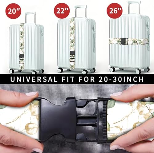 Luggage Straps for Suitcases, Heavy Duty Travel Belt - Image 4