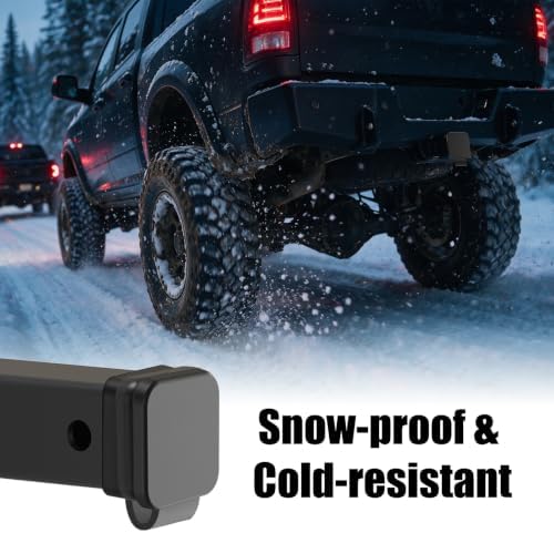 Universal Fitment Rubber Hitch Covers - Image 4