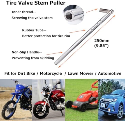 Dr.Roc Tire Valve Stem Puller Set –1 x Valve Stem Installer, 60 x Brass Ozone - Image 2