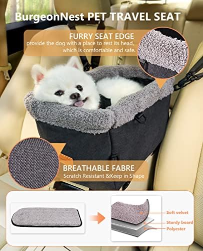 BurgeonNest Center Console Dog Car Seat - Image 4