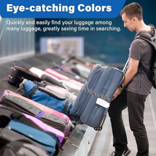 Luggage Straps for Suitcases, Travel Adjustable Belt - Image 5