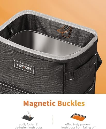 HOTOR Car Trash Can, Leakproof Car Organizer - Image 2