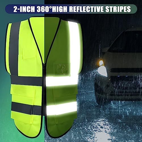 Leumoi 30 Pack Reflective Safety Vest - Image 4