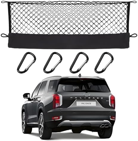Cargo Net for Hyundai Palisade Trunk Car Rear Tailgate Touring Netting by Unknown
