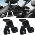 2PCS Car Seat Headrest Hooks, Shiny Crystal Hanger Holder, Backseat Hanger by Unknown