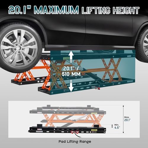 Albott 5000 lb Portable Car Lift - Image 4