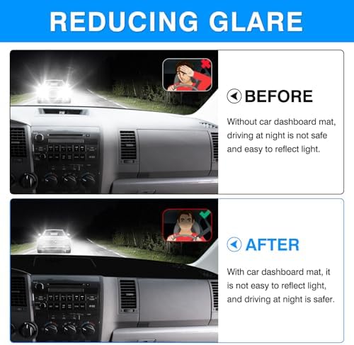 Autorder Dashboard Cover Mat for Toyota Tundra 2007-2013 / Toyota Sequoia - Image 4