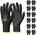 toolant Crinkle Latex Work Gloves, 12 Pairs by toolant