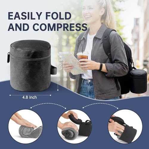 Travel Pillow Neck Pillow Memory Foam Adjustable Clasp - Image 5