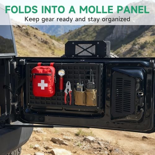 HOCHO Fit for Bronco Tailgate Table, Upgraded Heavy Duty 2-Layers No Drilling - Image 4