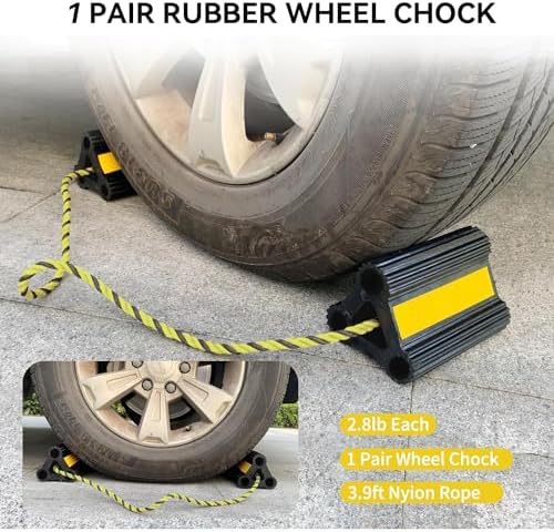 RV Wheel Chocks 4 Pair 8 Pack - Image 4