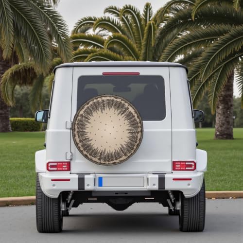 Spare Tire Cover for RV Camper Trailer Bear Deer Mountains Forest - Image 7