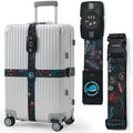 Travelkin Luggage Straps TSA Approved, Suitcase Straps by MoreThanTravel
