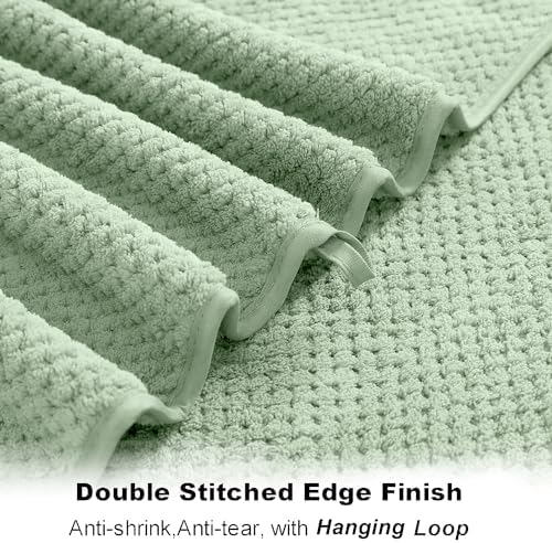 8-Piece Bath Towel Set, 2 Extra Large Bath Towel Sheets, 2 Hand Towels and 4 - Image 4