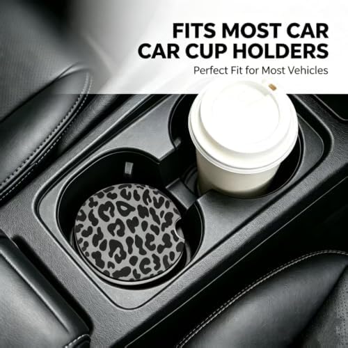2PCS Absorbent Ceramic Car Coasters - Image 5
