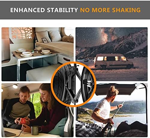 Proud Panda Small Camper Wheel Chock Shaped RV Stabilizer - Image 3