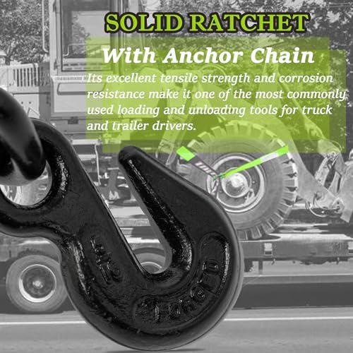 4 Pack Car Tie Down Straps for Trailers - Image 4