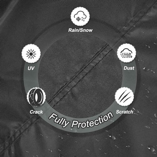 Explore Land Tire Cover with Handle 4P Fit Diameters 23''-25.75'' - Image 3