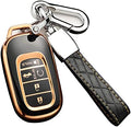 for Honda Key Fob Cover with Keychain, by Cacacar