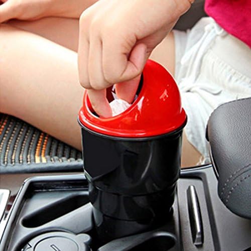 Cup Holder Trash Can, Leakproof Car Trash Can - Image 5