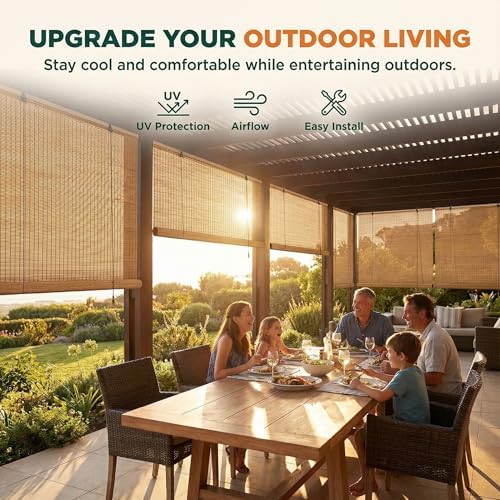 Bamboo Blinds for Interior Windows, Custom Bamboo Shades - Image 5