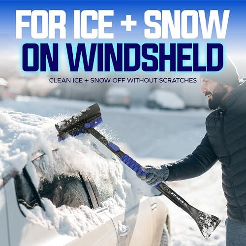 Snow Joe 45-Inch Multi-Purpose Ice Scraper - Image 4