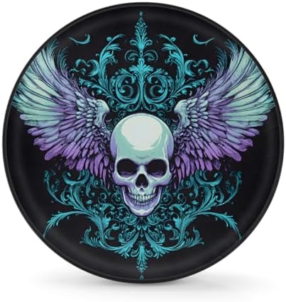 Cool Skull Gothic Spare Tire Cover Dust-Proof Wheel Protector by Unknown