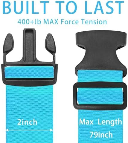BILIONE Luggage Straps for Suitcases - Image 2