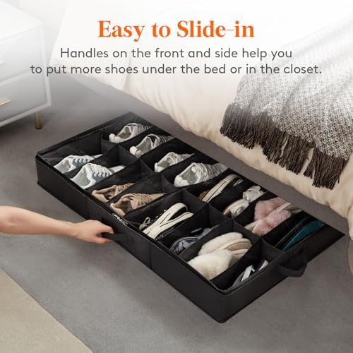 Lifewit Under Bed Shoe Storage Organizer, 1 Pack - Image 6