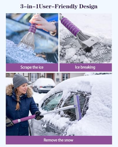 WHHMK 44" Snow Brush & Ice Scrapers - Image 5