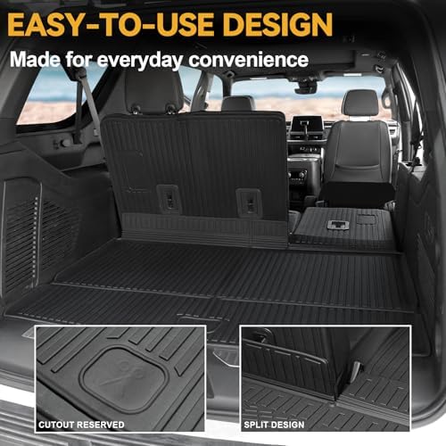 Cargo Mat for 2021-2026 Chevy Suburban/GMC Yukon XL Accessories - Image 3