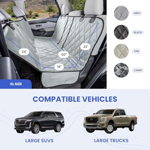 4Knines Dog Rear Seat Cover for Fold Down Seats - Image 2