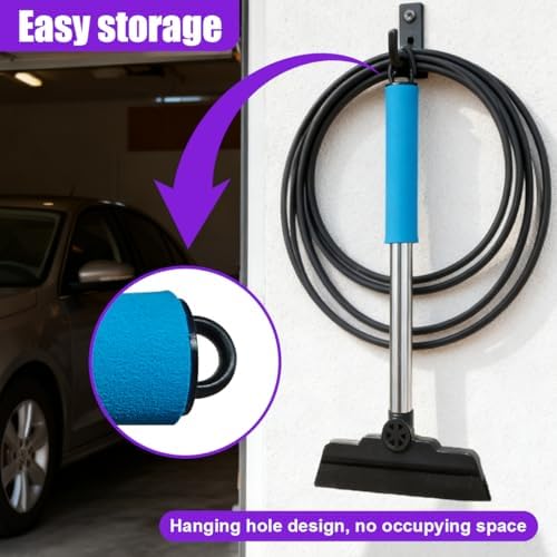 2PCS Ice Scrapers for Car Windshield, Soft No Scratch Snow Frost Removal Tool - Image 5