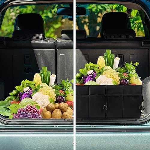 Sposuit Large Trunk Organizer - 98L Collapsible Car Storage Organizer - Image 6
