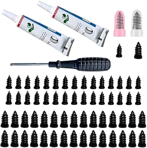 60Pcs Tire Repair Rubber Nail Kit by LOGOLSuperiorProducts