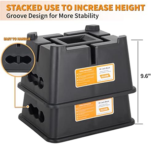 OULEME Heavy Duty Trailer Jack Block, - Image 4