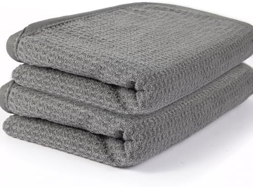 2 Pack Microfiber Car Towels, Car Drying Towel 22Inx32In, Waffle Weave by Unknown