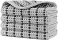 POLYTE 430 GSM Poly Blend Microfiber Waffle Wash Cloth Face Towel, 13x13 in by Polyte