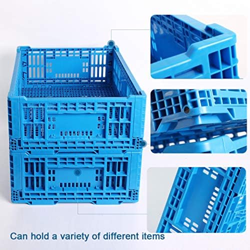 Collapsible Storage Bin Containe， 52 Liter Transfer box, crate Transit storage - Image 3
