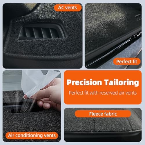 Dashboard Cover Dash Mat Fit for Ho-nda Fit 2020-2015 Car Dash Board Mat - Image 6