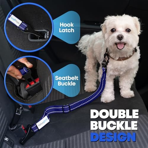 Dog Seat Belt for Car 3-in-1 Adjustable Safety Seatbelt for Dogs in Car – - Image 6