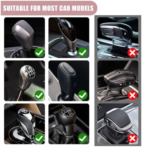 JOYCOURT Car Gear Shift Hoodie Auto Shifter Knob Cover - Image 3