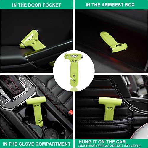 MOTORBUDDY 2-Pack Car Safety Hammer, Auto Emergency Escape Hammer - Image 6