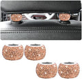 BELOMI 4 Pack Car Headrest Collars, Bling Car Head Rest Collars Rings Decor by BELOMI